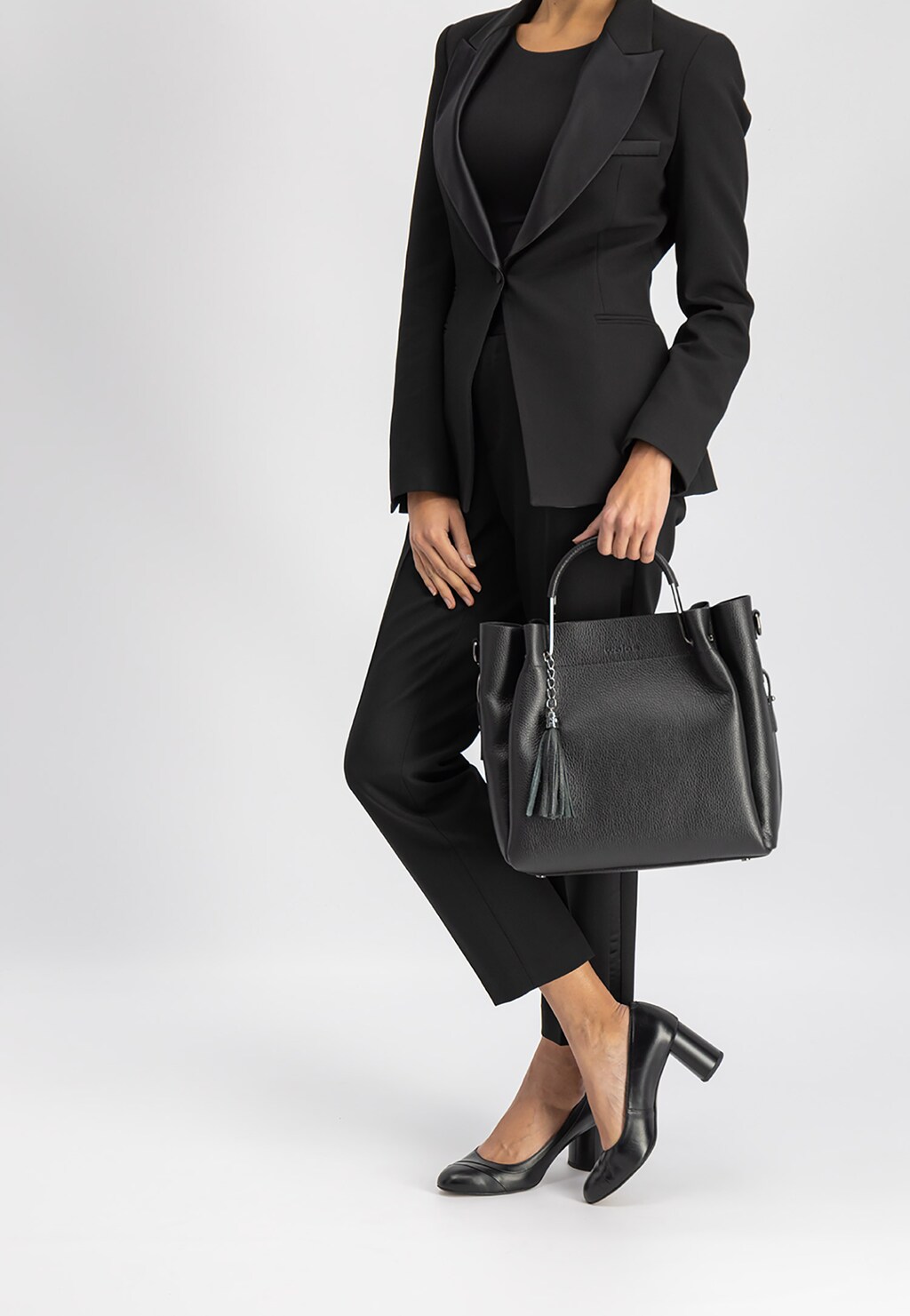 Czarna torebka damska 8904-51 Widok 1