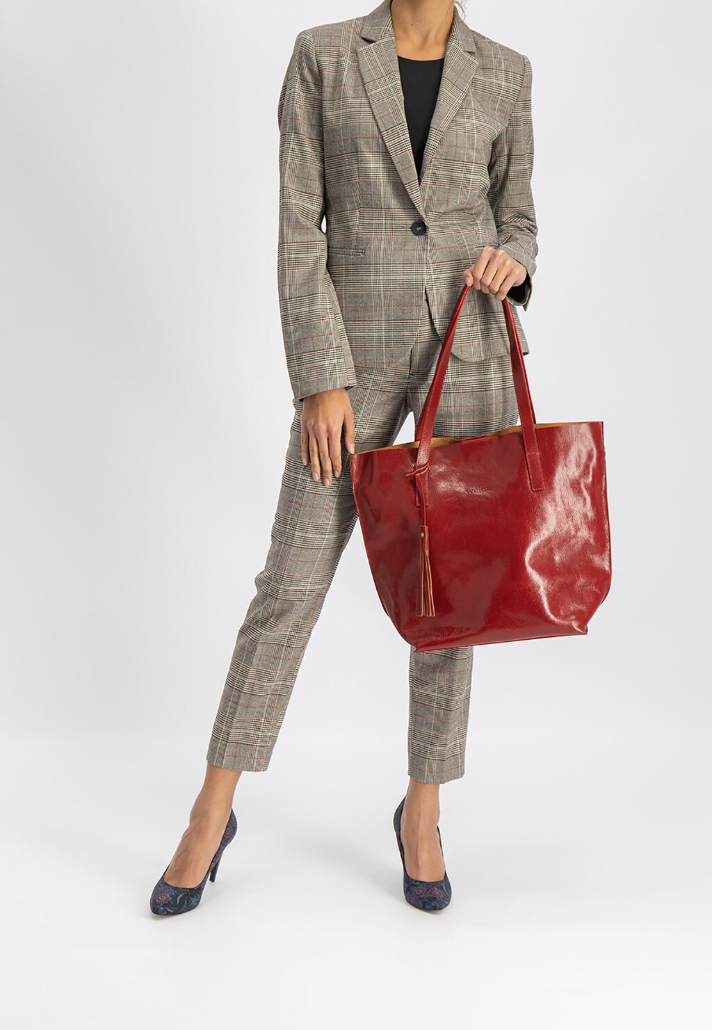 Czerwona torebka damska 8974-55 Widok 1