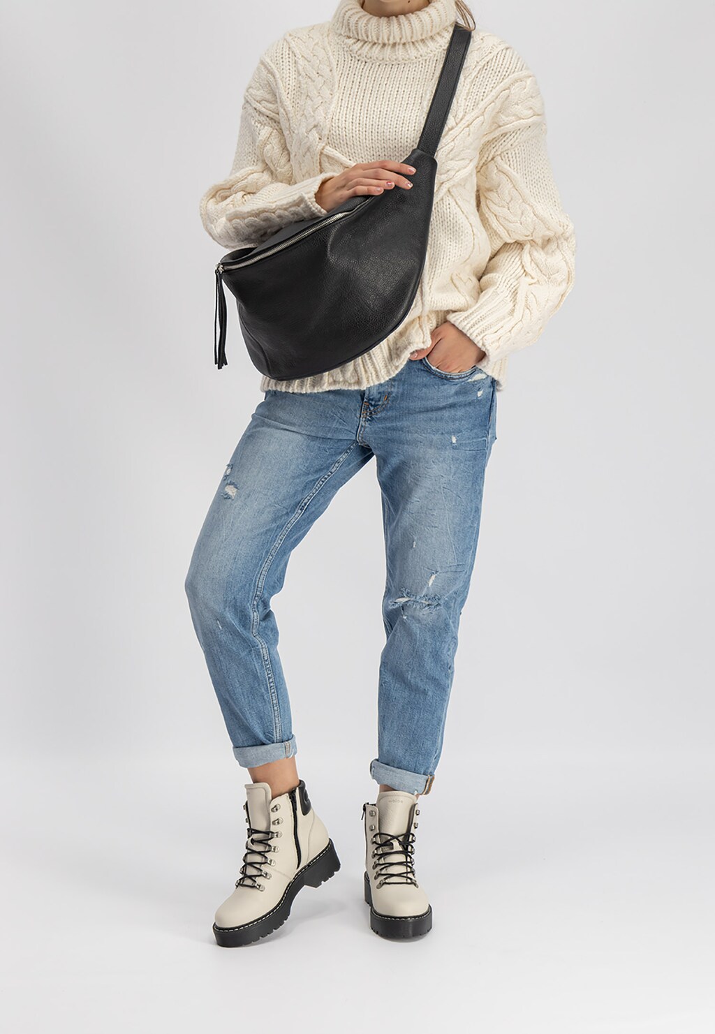 Czarna torebka damska 8975-51 Widok 1