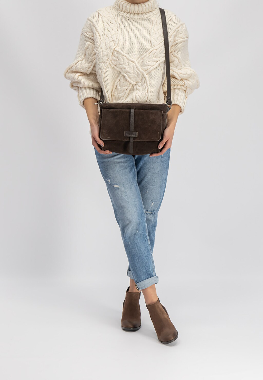 Brązowa torebka damska 9851-72 Widok 1