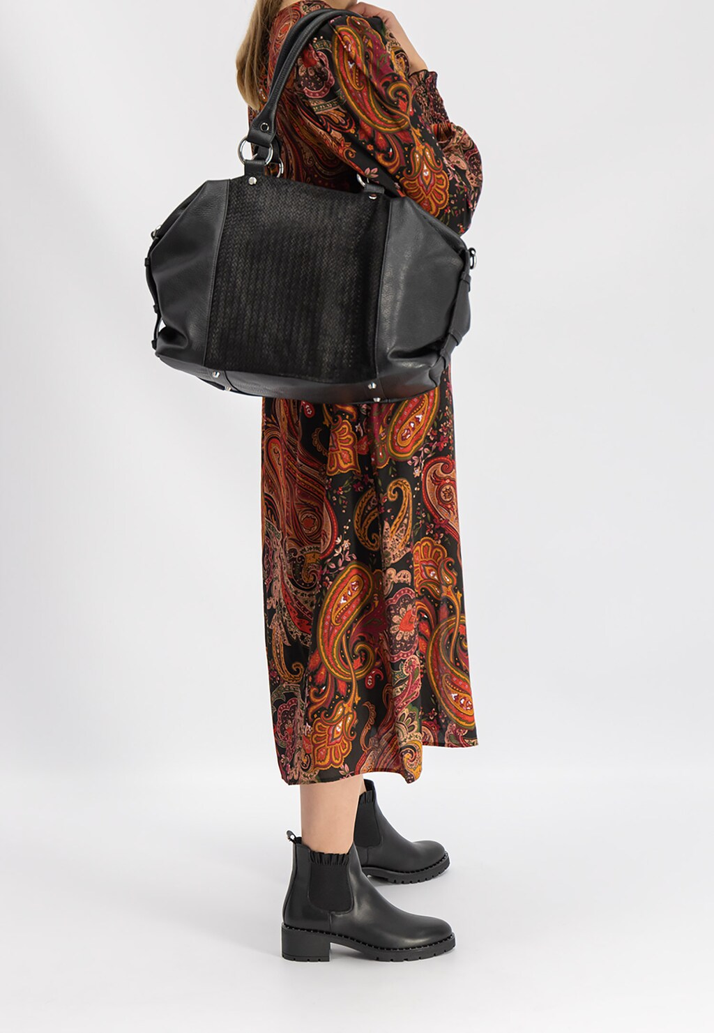 Czarna torebka damska 9858-71 Widok 1