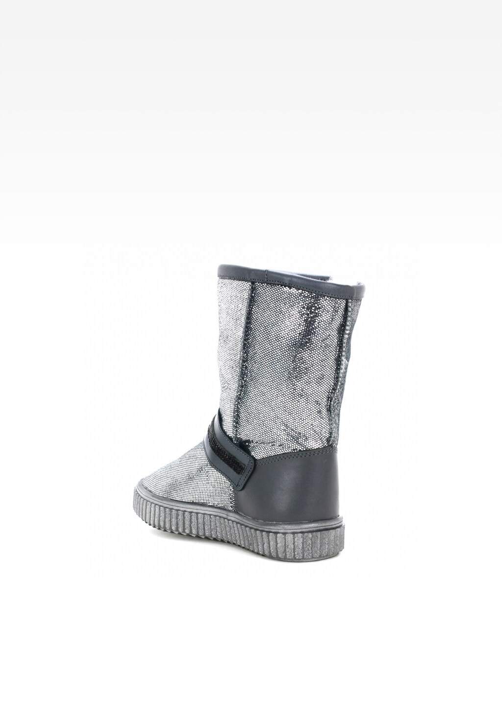 Botki ocieplane BARTEK W-677730/BAX, dla dziewcząt, srebrny Widok 5