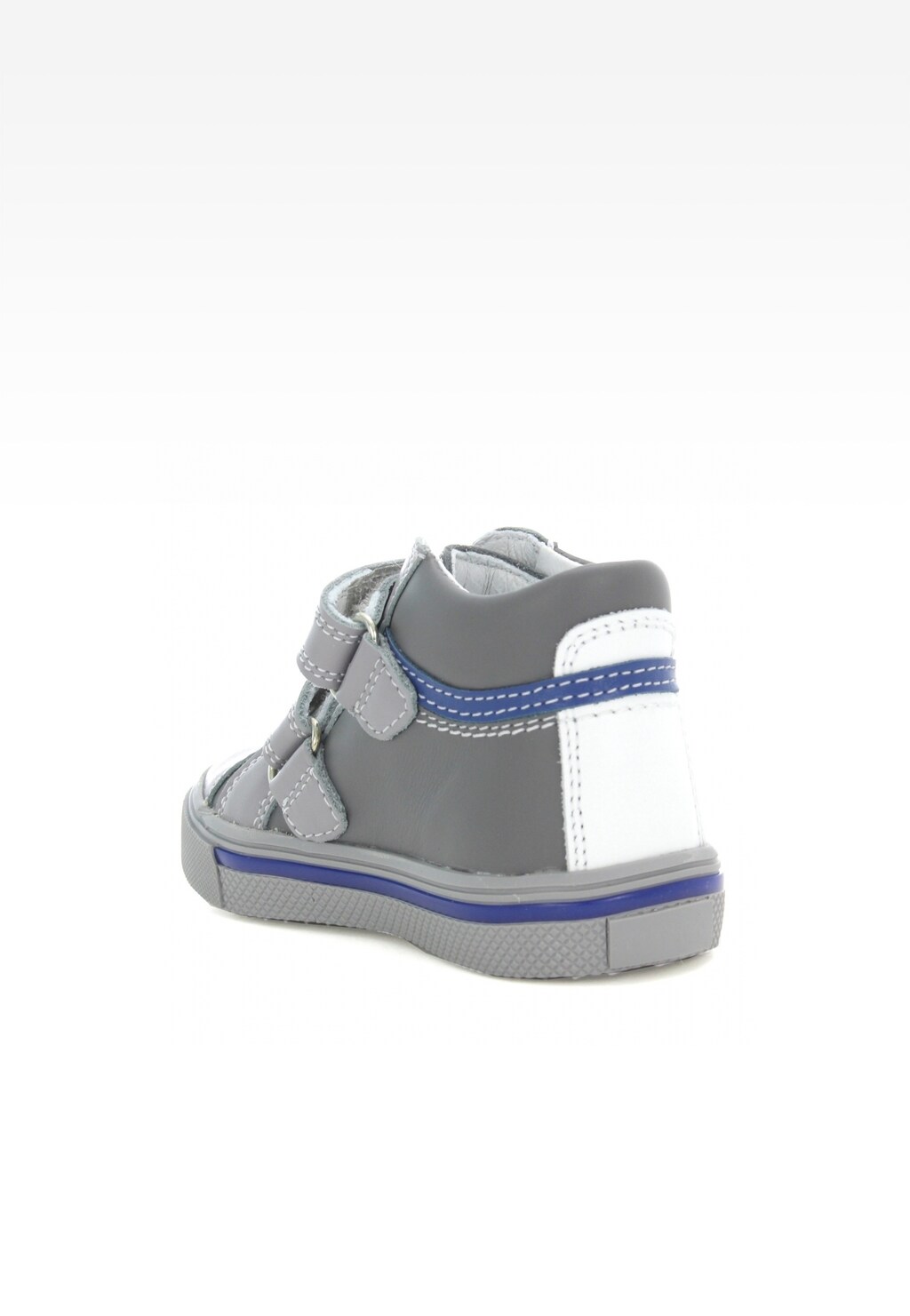 Trzewiki BARTEK W-11812-7/76Q, dla chłopców, szary Widok 5