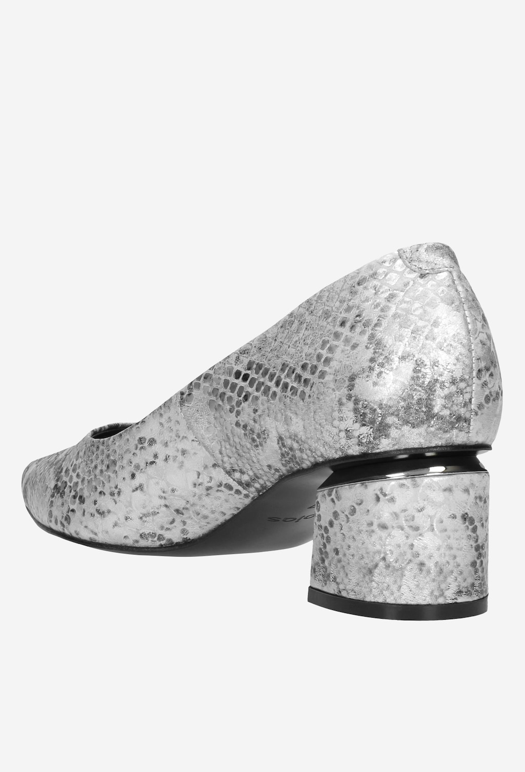 Srebrne czółenka 8399-60 Widok 3