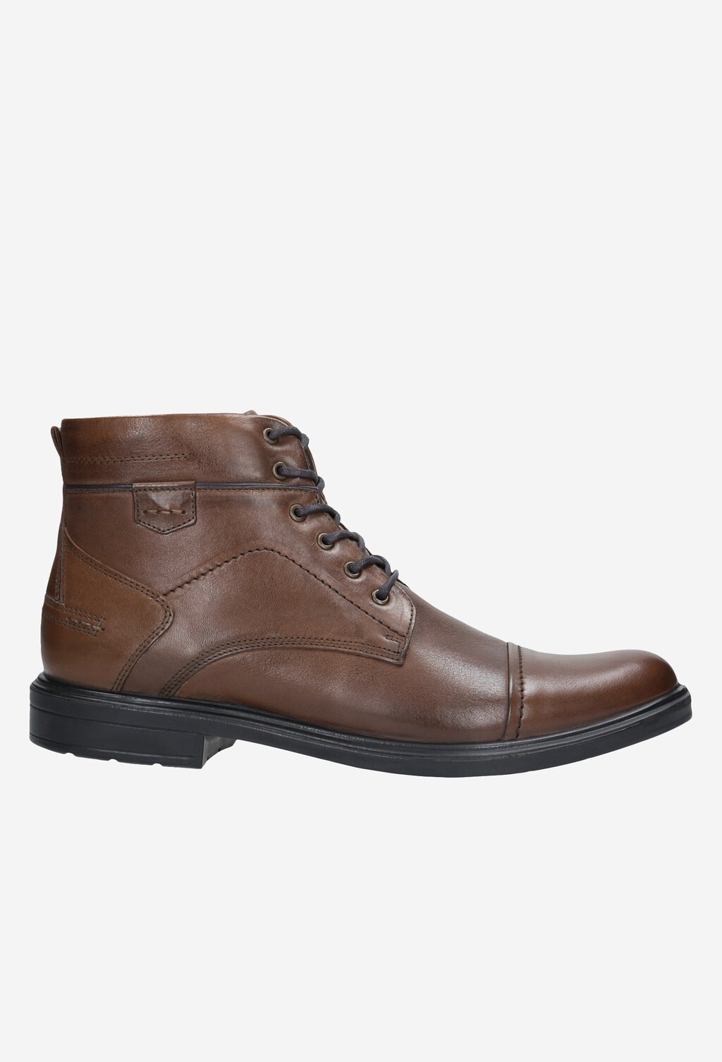 Brązowe męskie trzewiki 4297-52 Widok 1