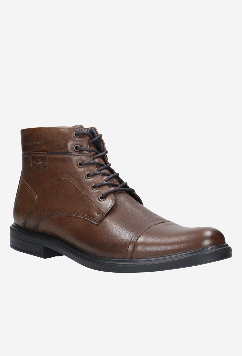 Brązowe męskie trzewiki 4297-52 Widok 2