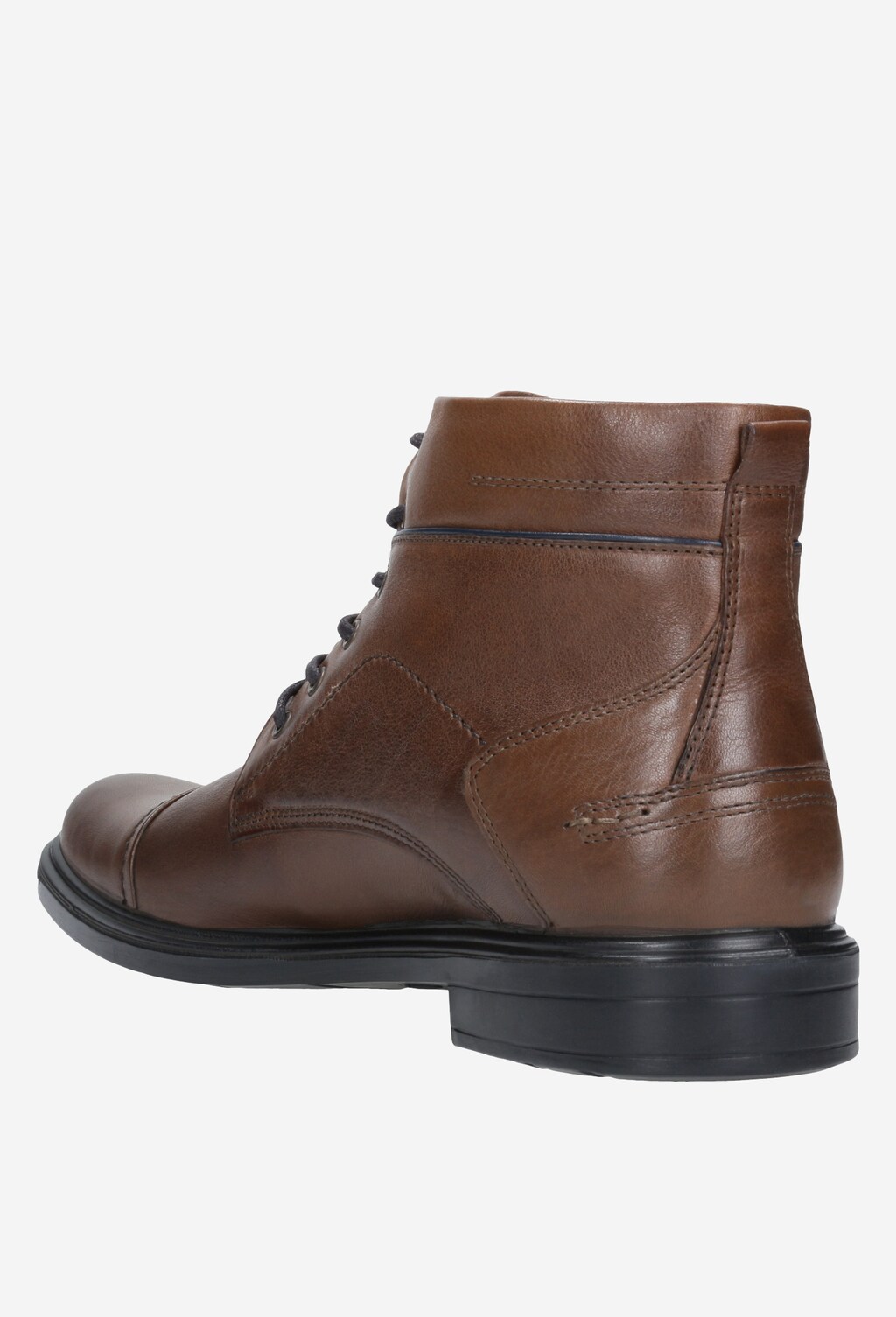 Brązowe męskie trzewiki 4297-52 Widok 3