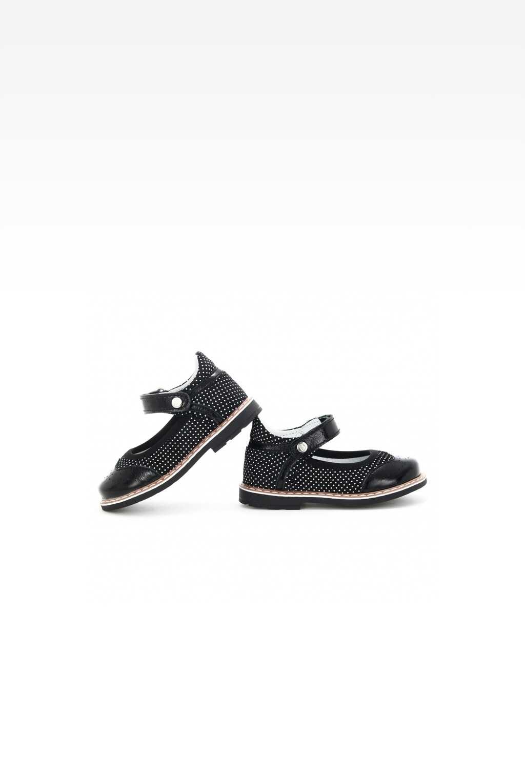 Wizytowe BARTEK W-11705/1GG, dla dziewcząt, czarny Widok 6