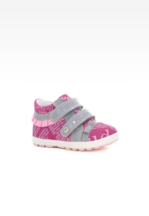 Mini first steps BARTEK W-11733-5/V21, dla dziewcząt, różowo-szary