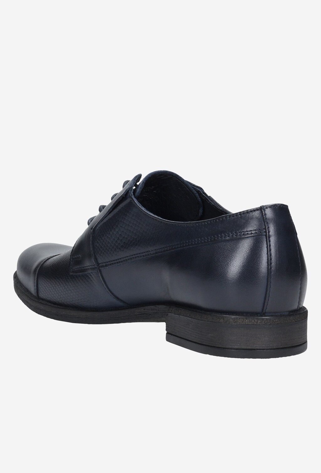 Granatowe półbuty męskie 9070-56 Widok 4