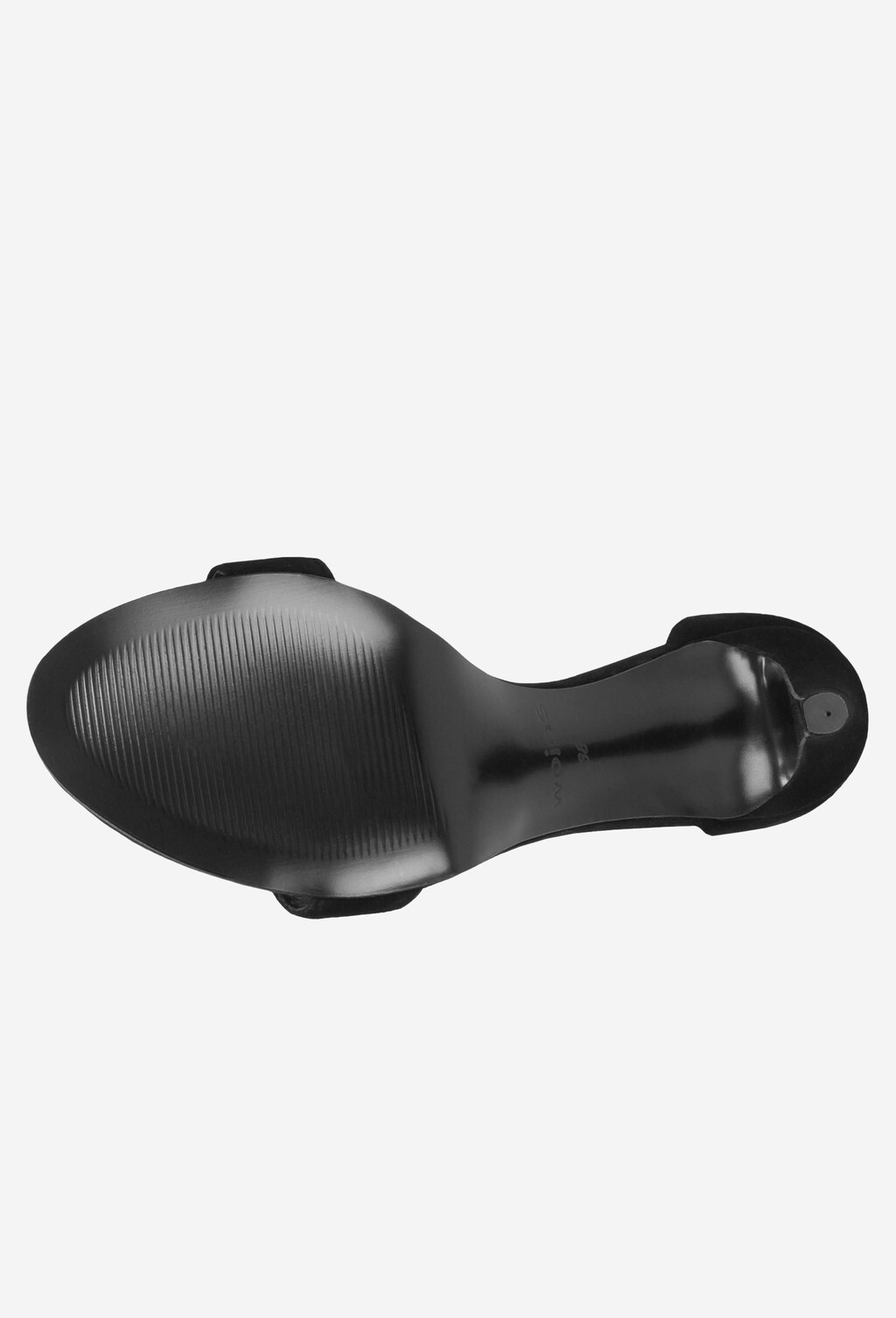 Czarne sandały damskie 76001-61 Widok 5