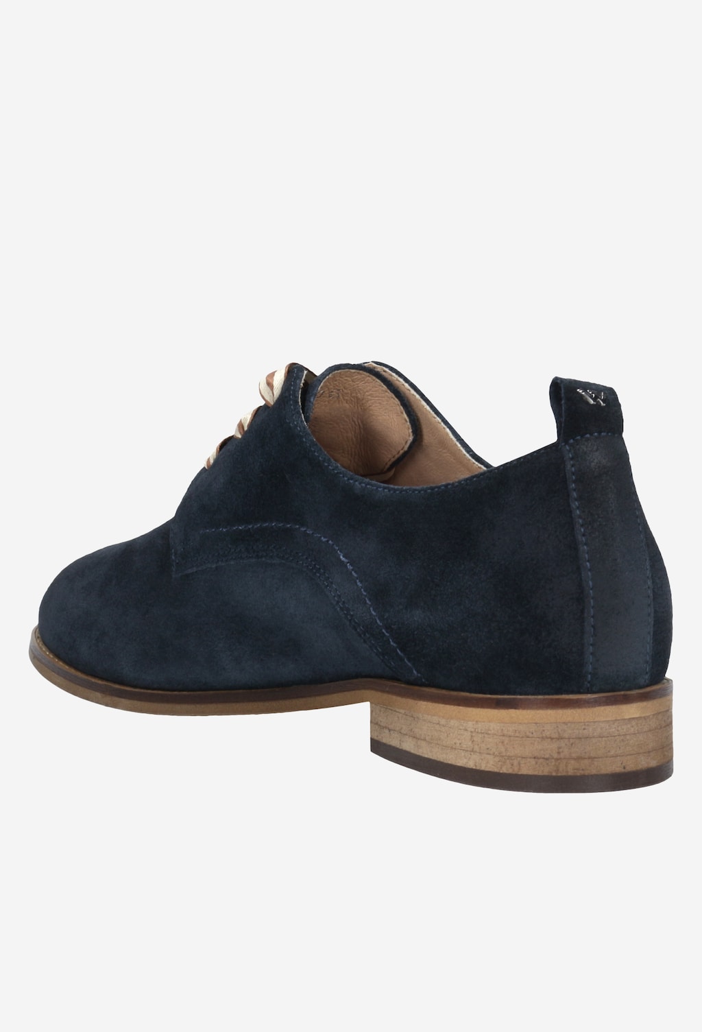 Granatowe półbuty damskie 46000-66 Widok 3