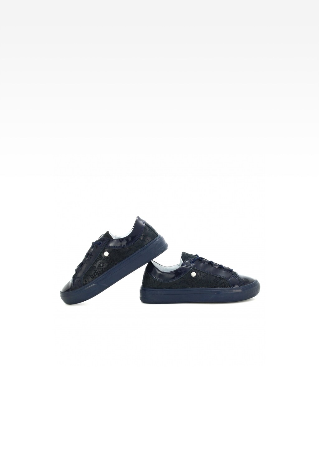 Półbuty BARTEK W-25697/SZ/1RC, dla dziewcząt, ocean Widok 6