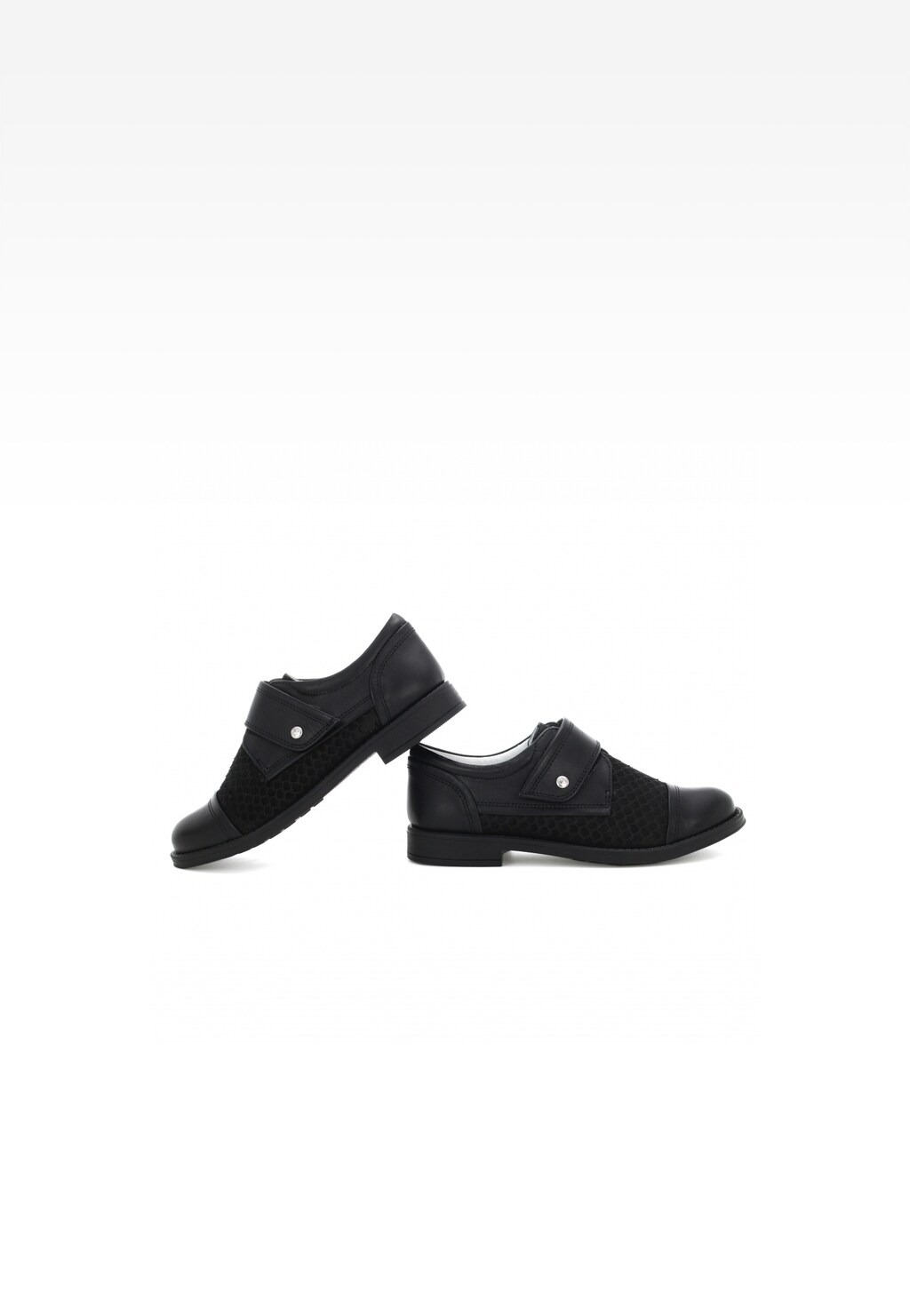 Półbuty BARTEK T-28634/SZ/1RH II, dla chłopców, czarny Widok 6