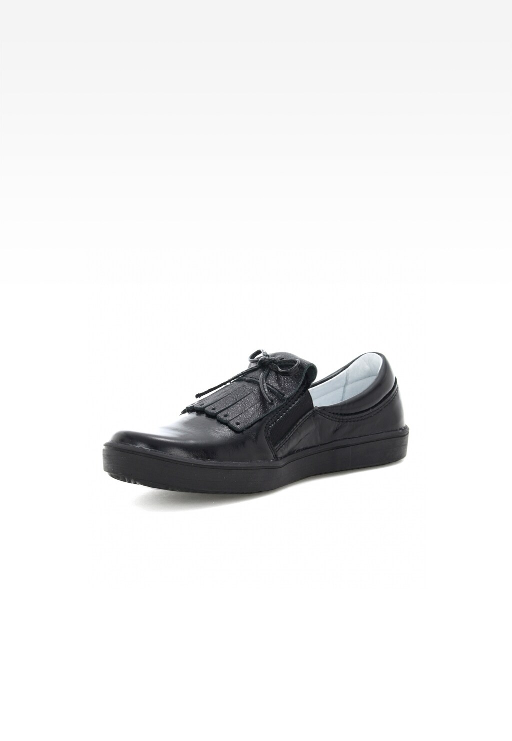 Półbuty BARTEK W-25701/SZ/1SD II, dla dziewcząt, czarny Widok 3