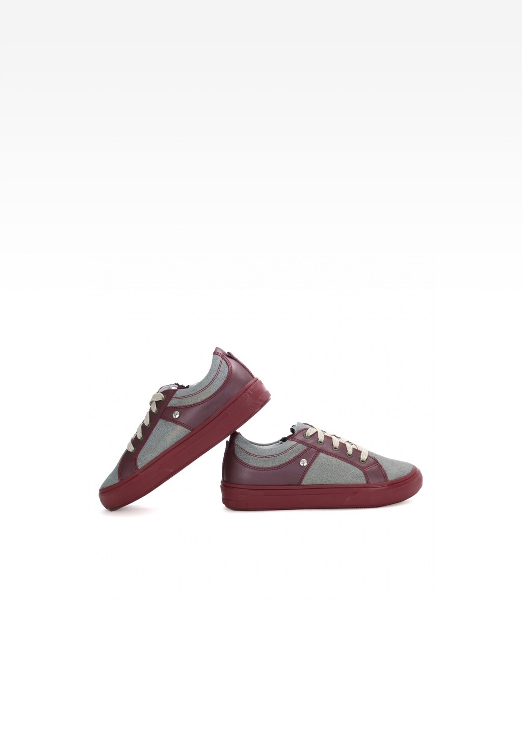 Półbuty BARTEK T-55992/V07, dla dziewcząt, bordowy Widok 6