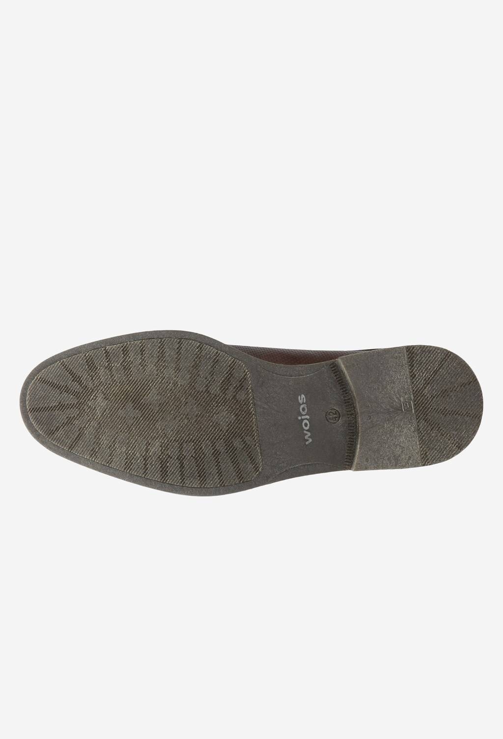 Brązowe półbuty męskie 10033-52 Widok 5