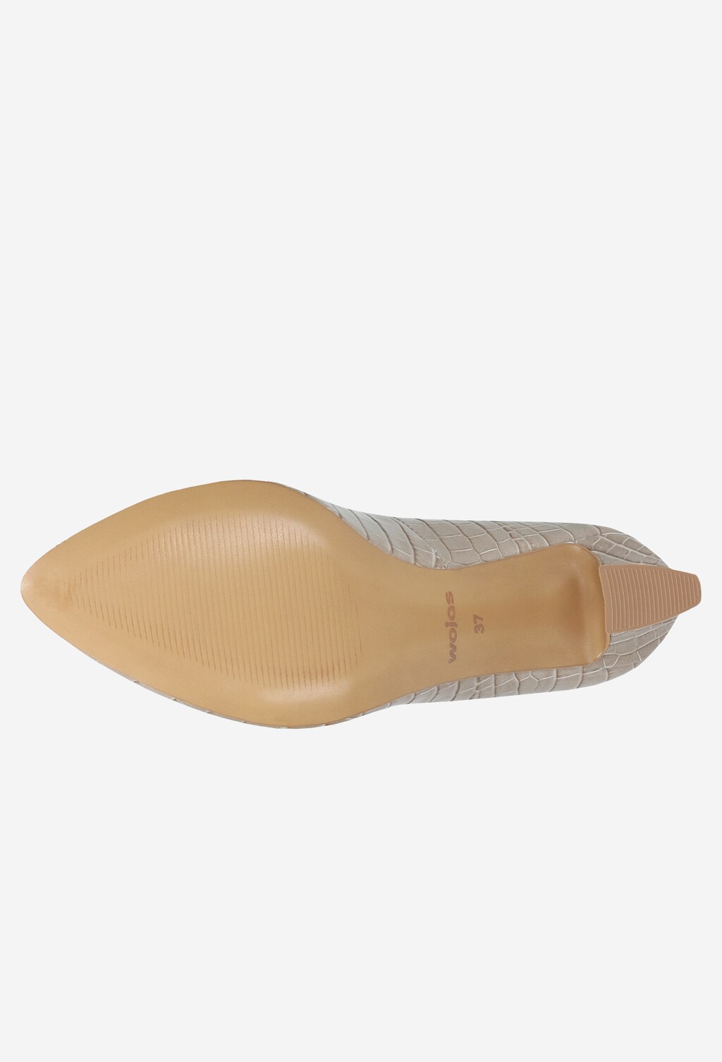 Beżowe czółenka damskie 35012-54 Widok 5