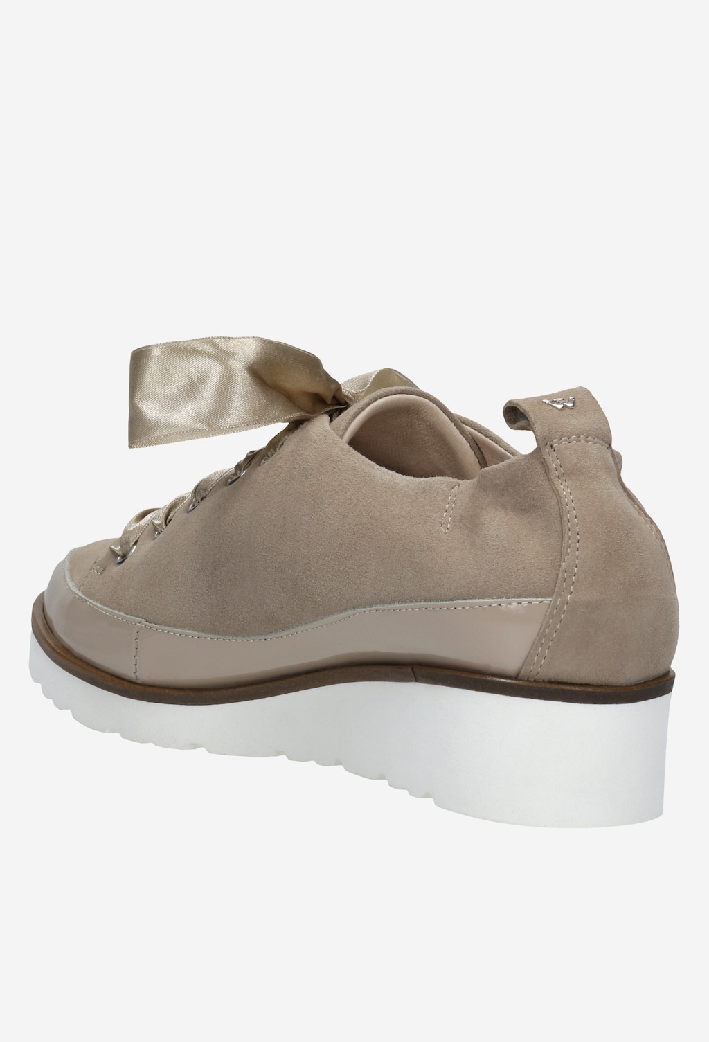 Beżowe półbuty damskie 46021-74 Widok 4