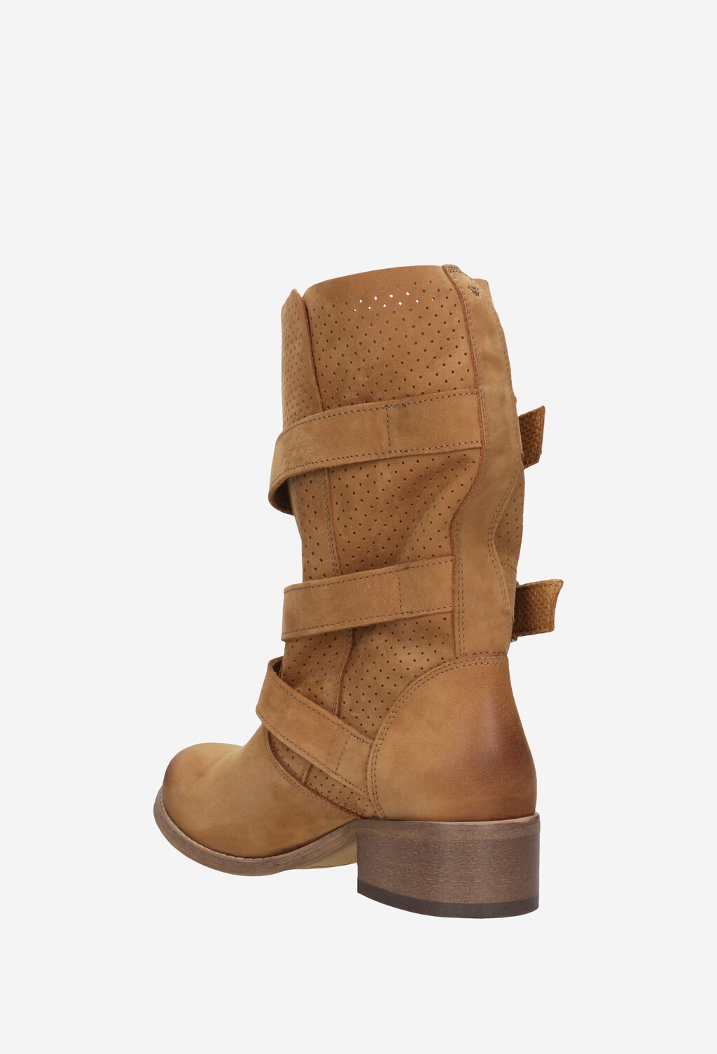 Hnedé nízke čižmy pre každú správnu kovbojku 55013-23 Widok 3