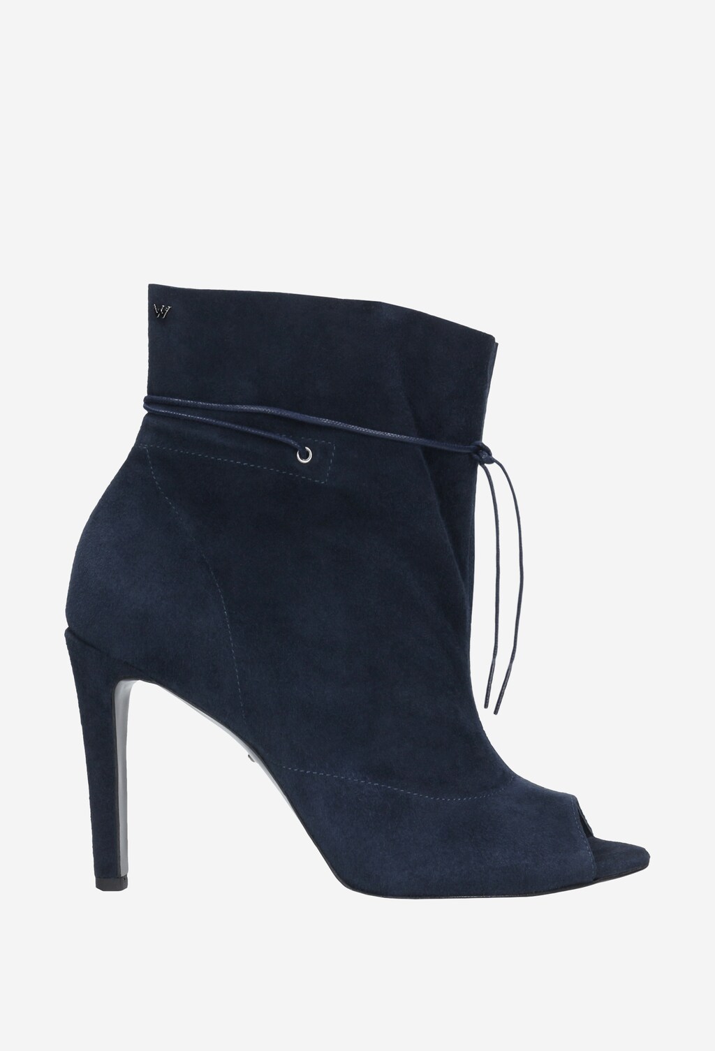 Granatowe botki damskie 55010-66 Widok 1