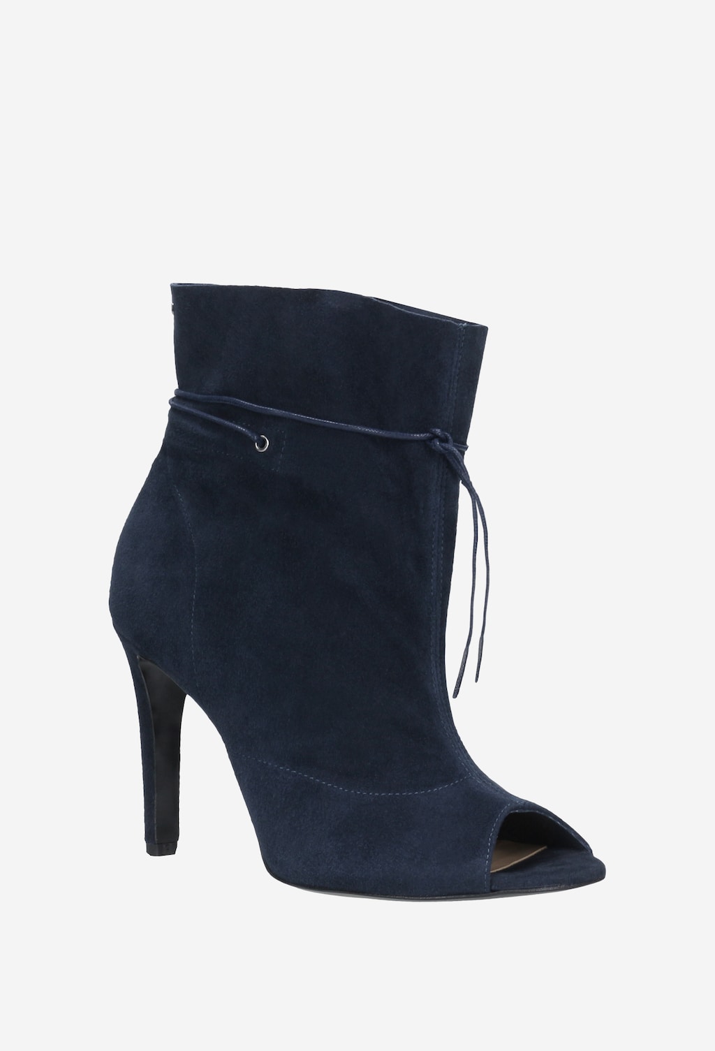 Granatowe botki damskie 55010-66 Widok 2