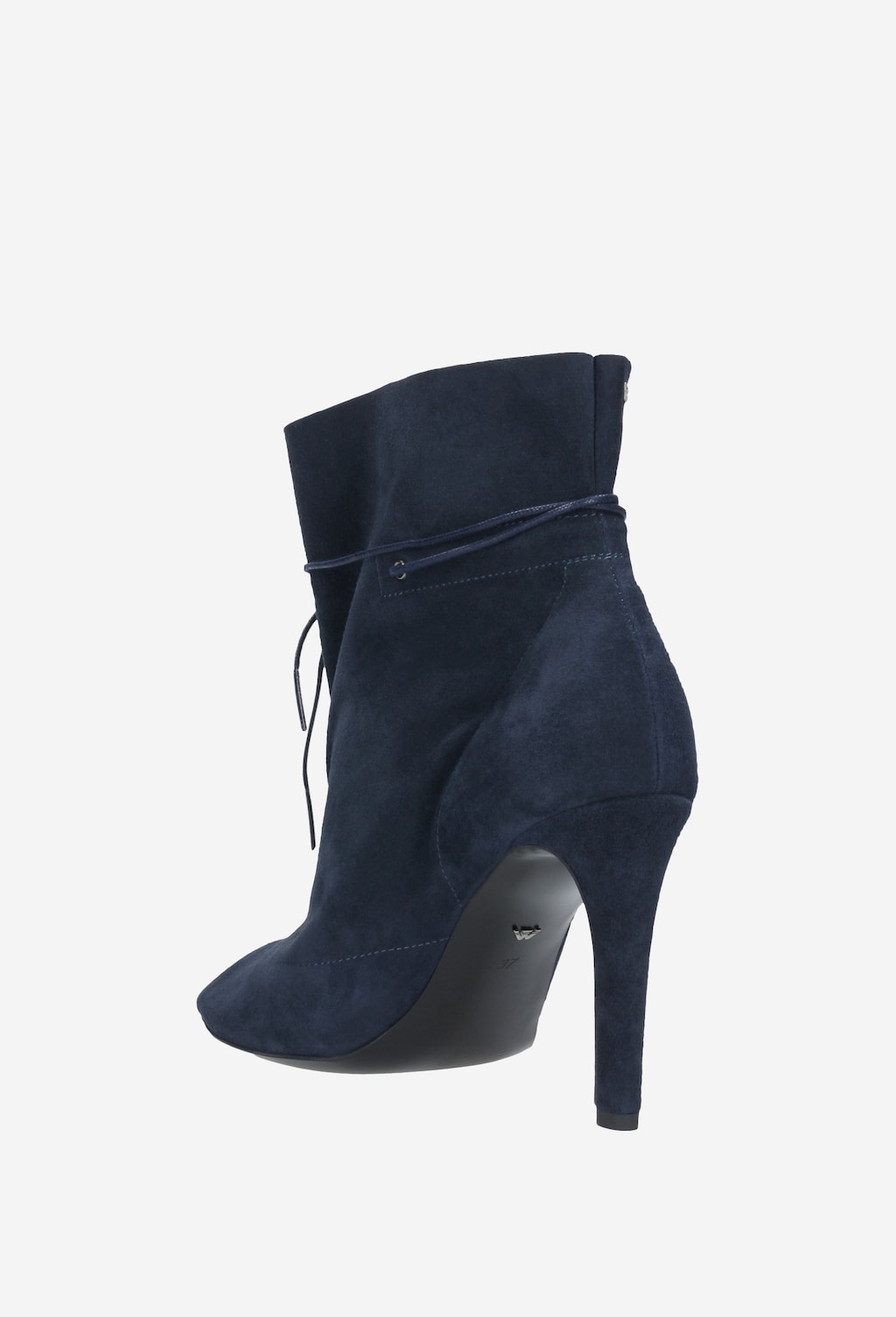 Granatowe botki damskie 55010-66 Widok 3