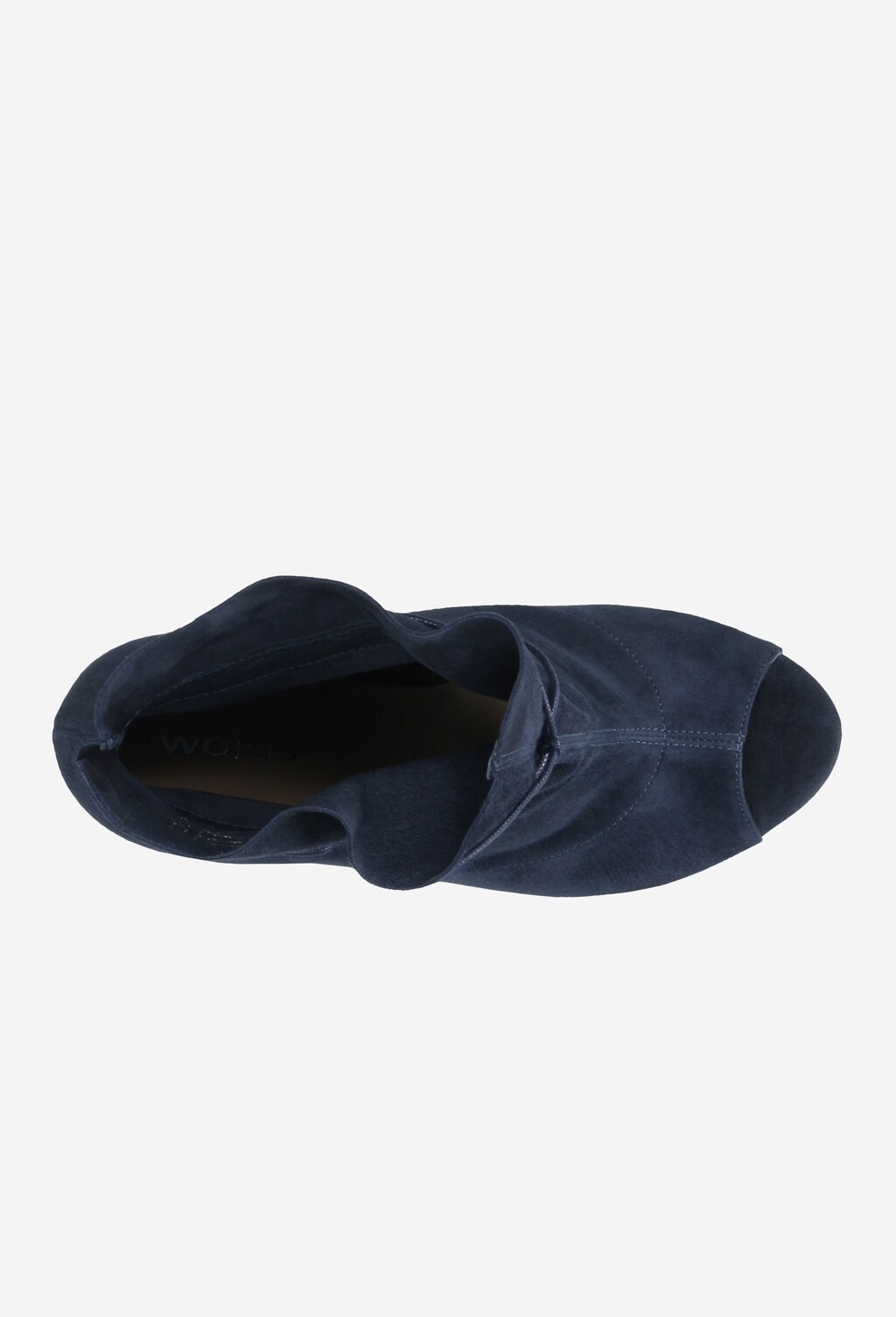 Granatowe botki damskie 55010-66 Widok 4