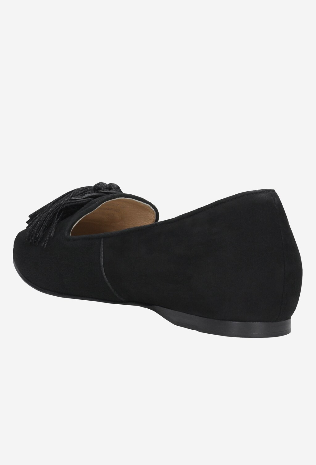 Czarne lordsy damskie 45000-61 Widok 4