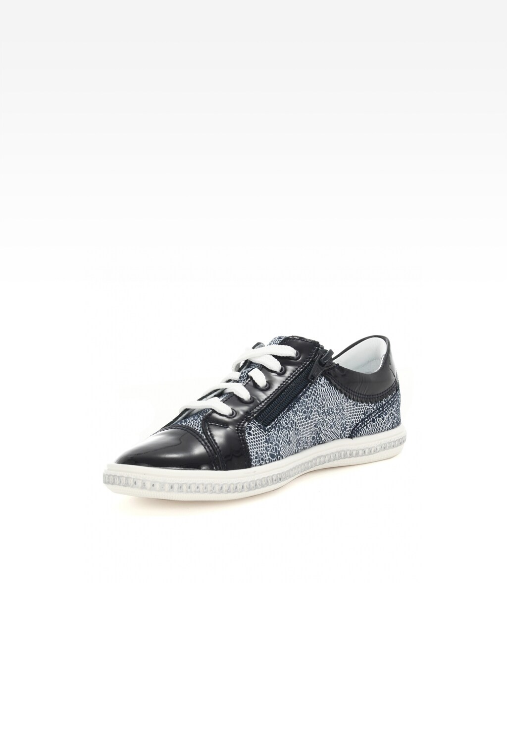 Półbuty BARTEK T-38524/LOX, dla dziewcząt, ocean Widok 3