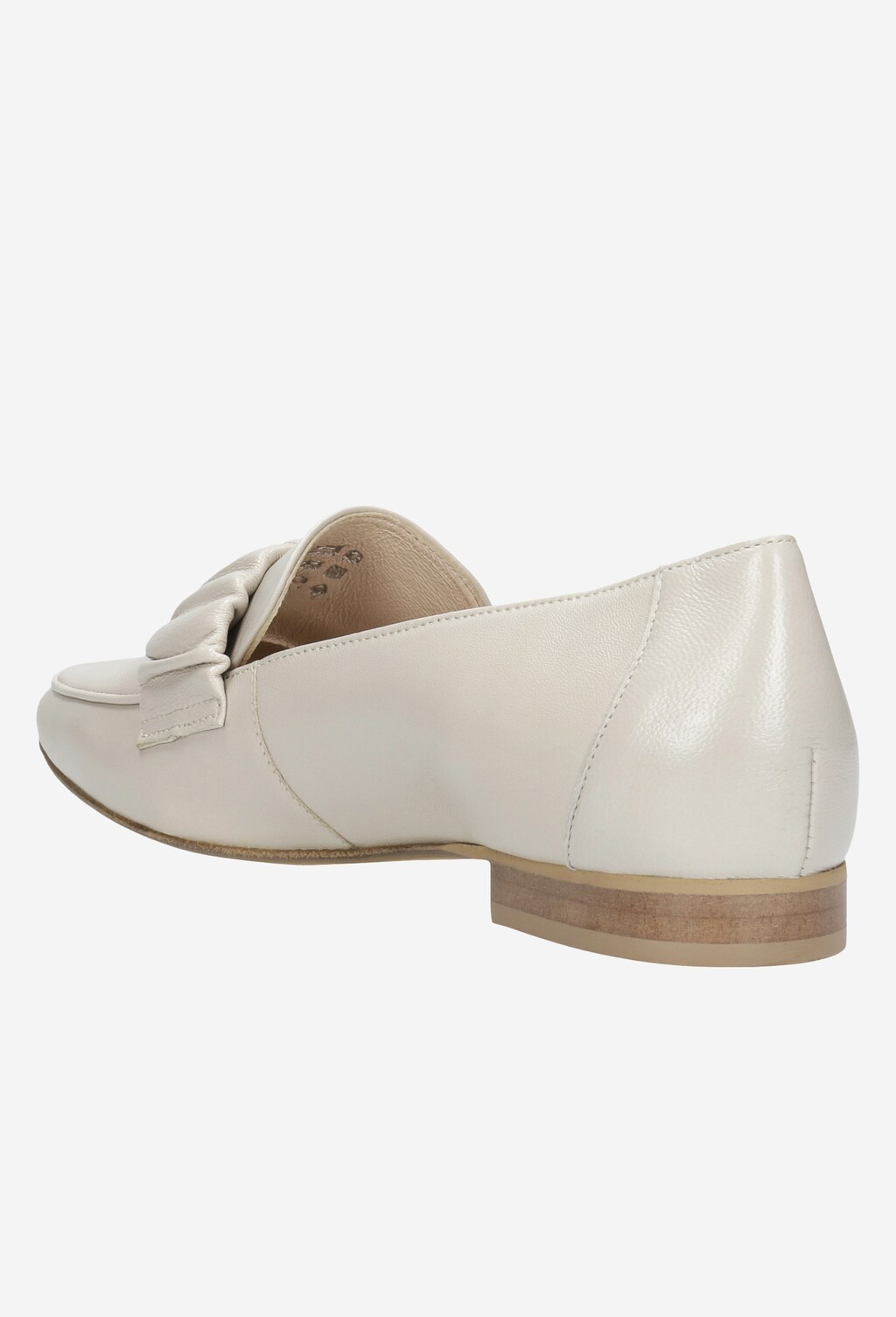 Beżowe półbuty damskie 46007-54 Widok 4