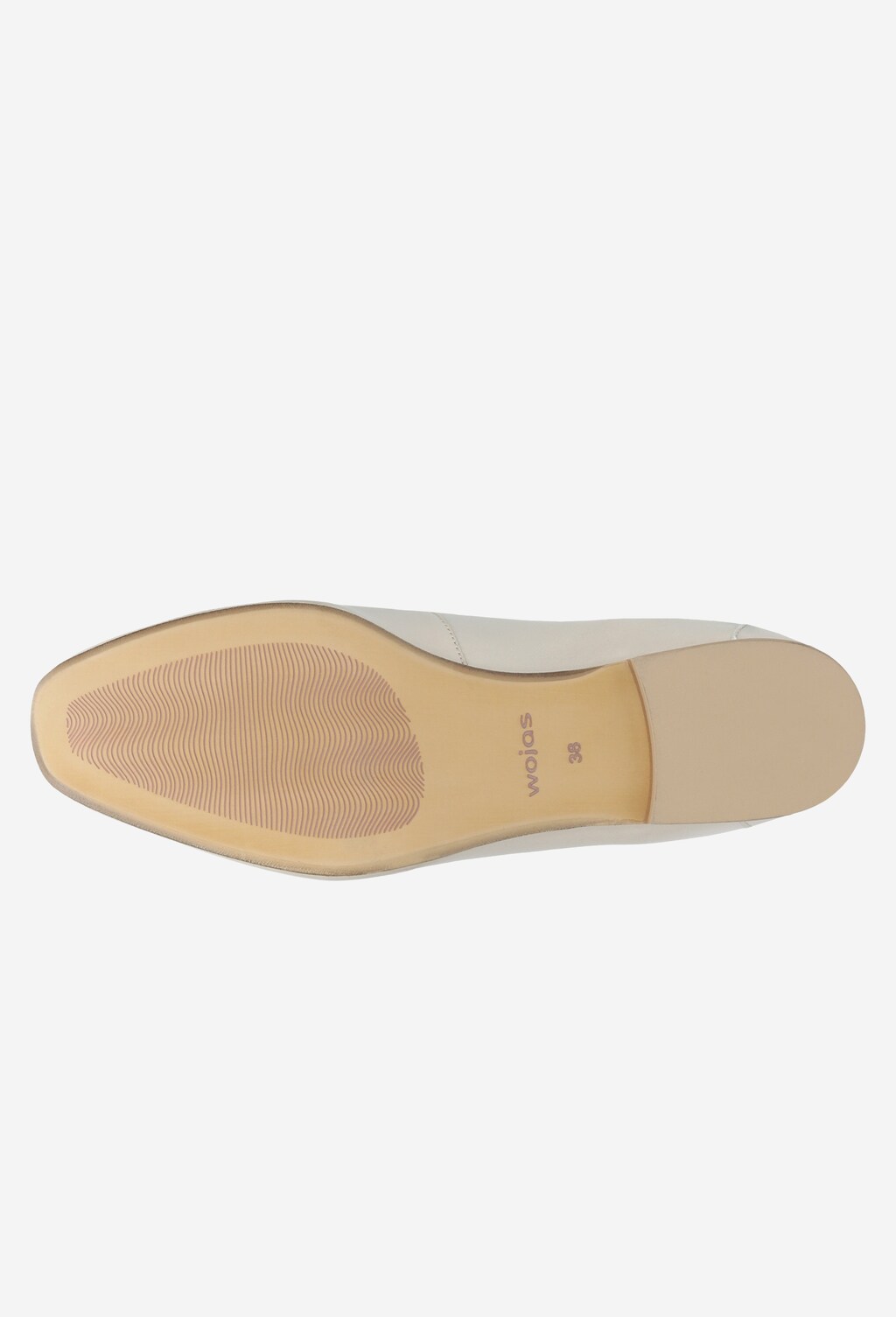 Beżowe półbuty damskie 46007-54 Widok 6