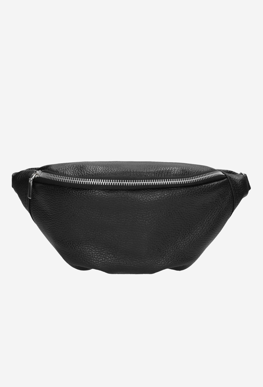 Černá unisex kabelka z kvalitní hladké kůže 80035-51 Widok 1