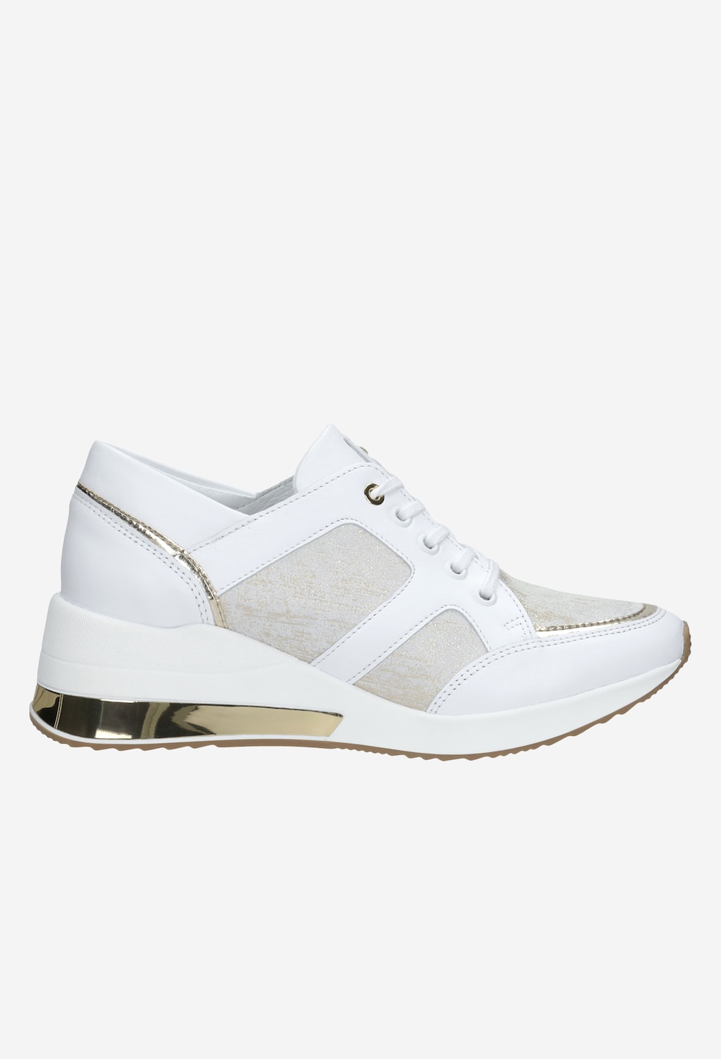 Moderní sneakers dámské vyrobené z pravé přírodní kůže 46028-59 Widok 2