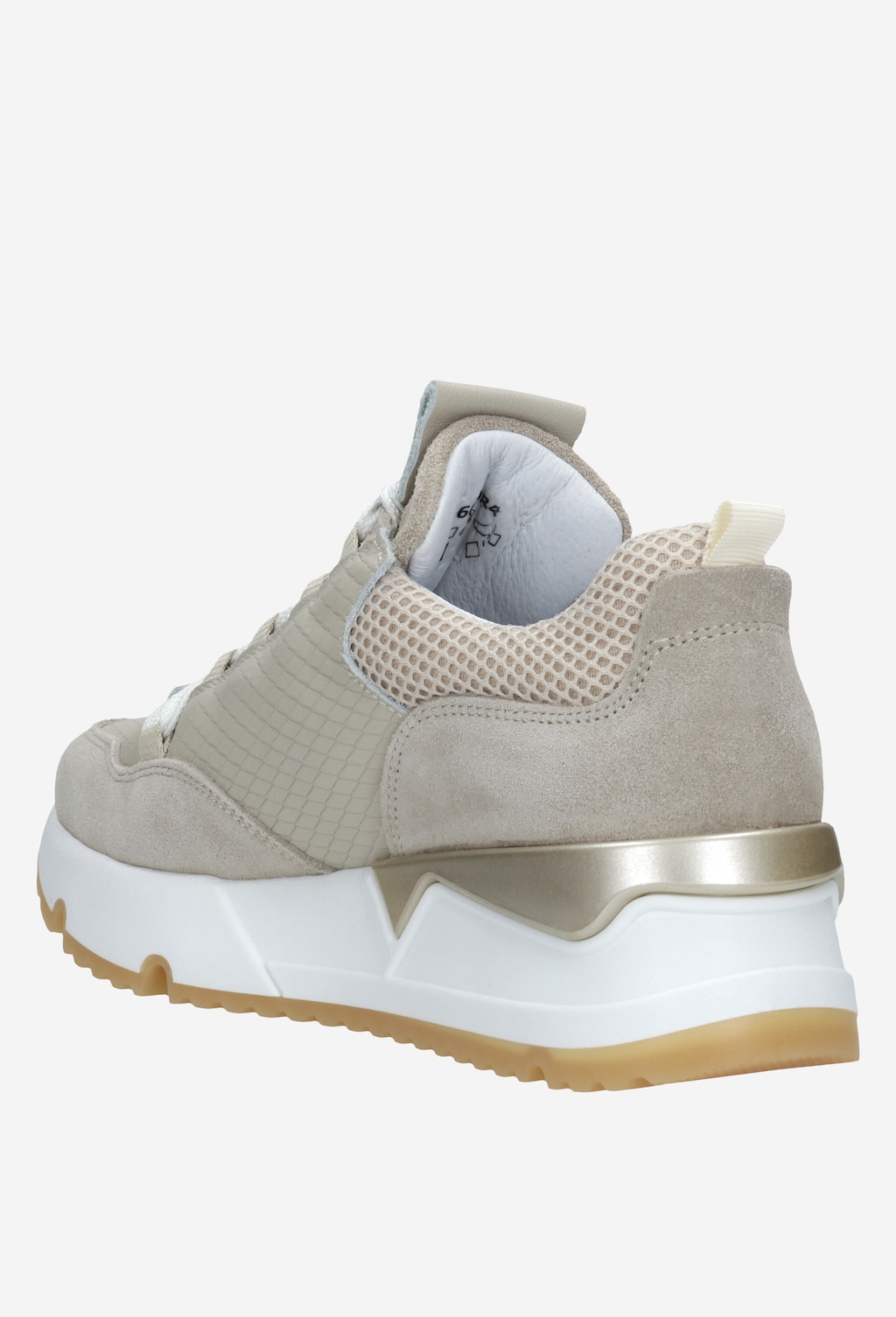 Beżowe półbuty damskie 46040-84 Widok 4