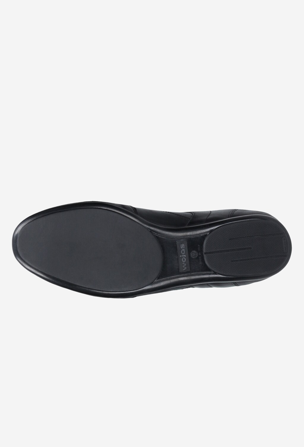 Czarne półbuty męskie 10016-51 Widok 5