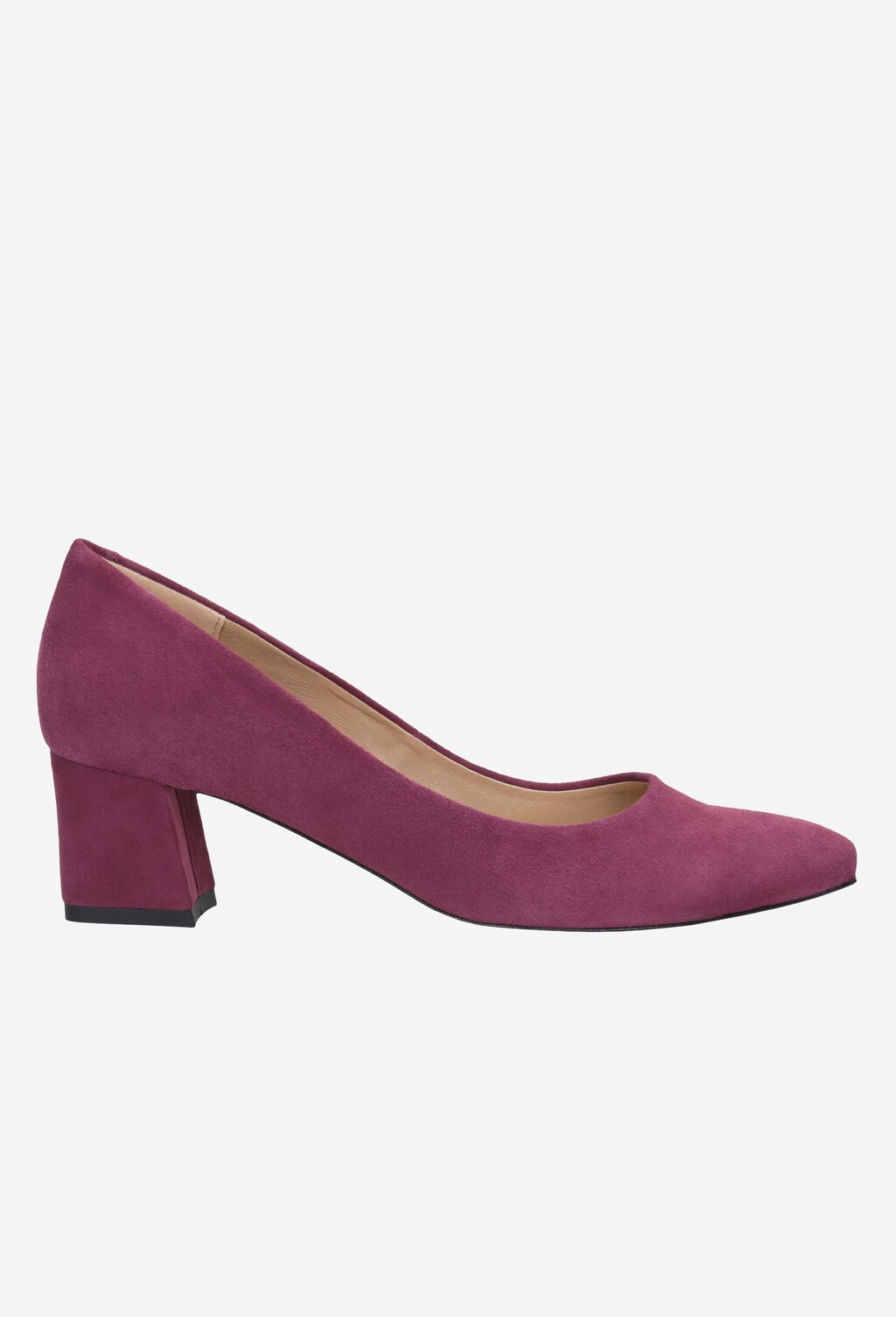 Amarantowe czółenka damskie 35026-65 Widok 1