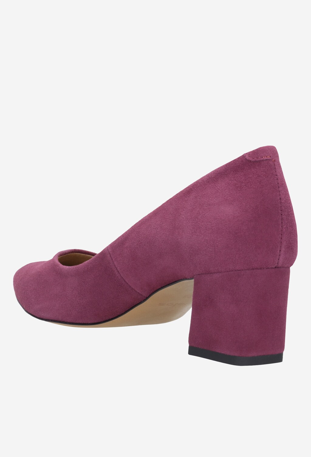 Amarantowe czółenka damskie 35026-65 Widok 3