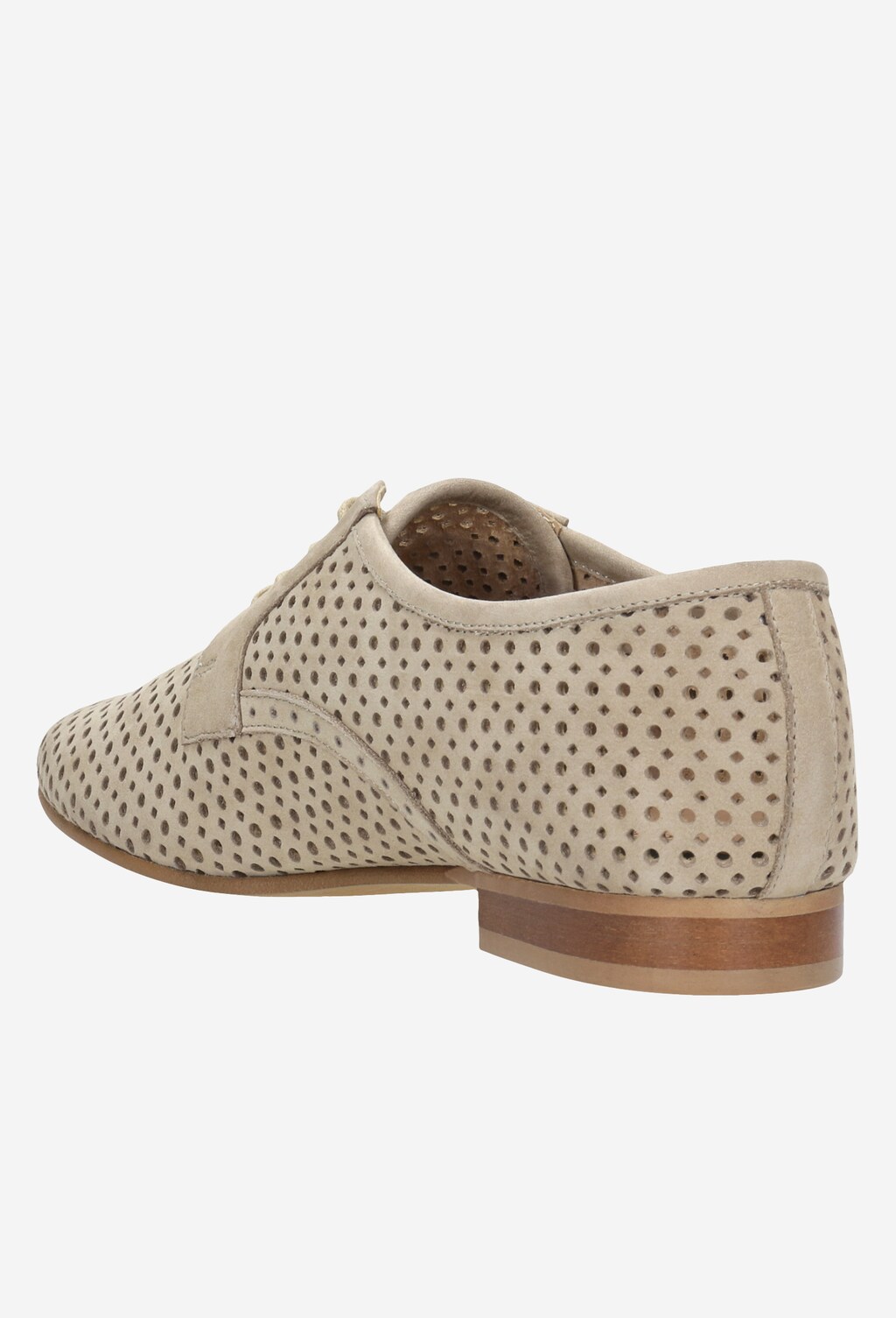 Beżowe półbuty damskie 46003-24 Widok 4