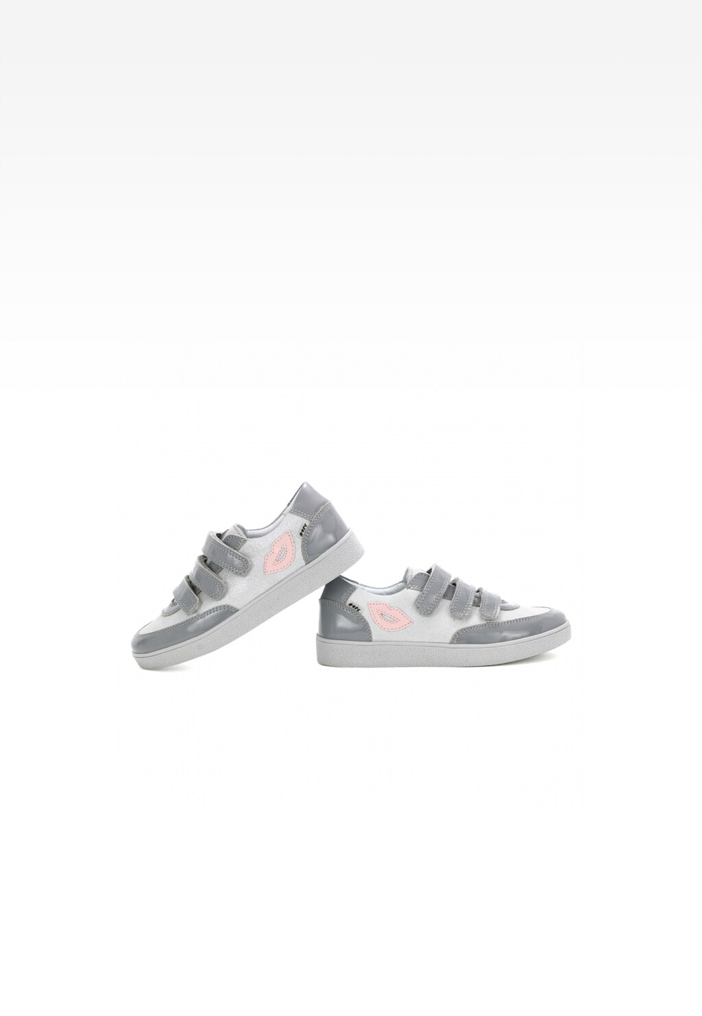 Półbuty BARTEK T-38651/6AE, dla dziewcząt, szary Widok 6