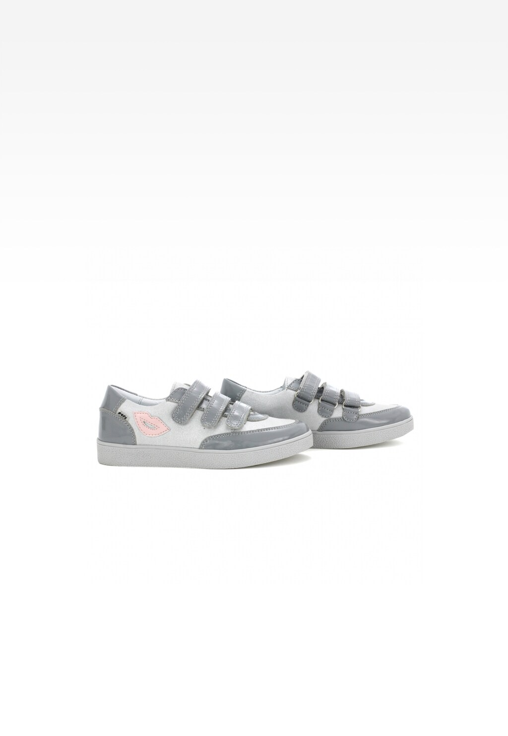 Półbuty BARTEK T-38651/6AE, dla dziewcząt, szary Widok 7