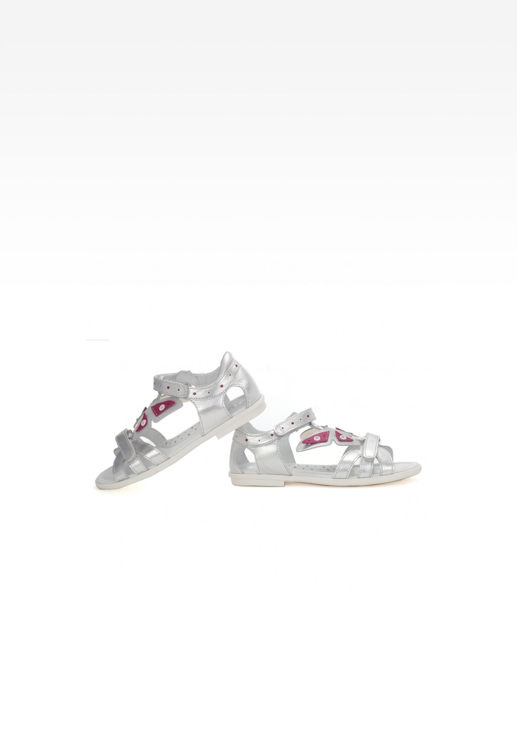 Sandały BARTEK W-39209/12D, dla dziewcząt, srebrny Widok 6