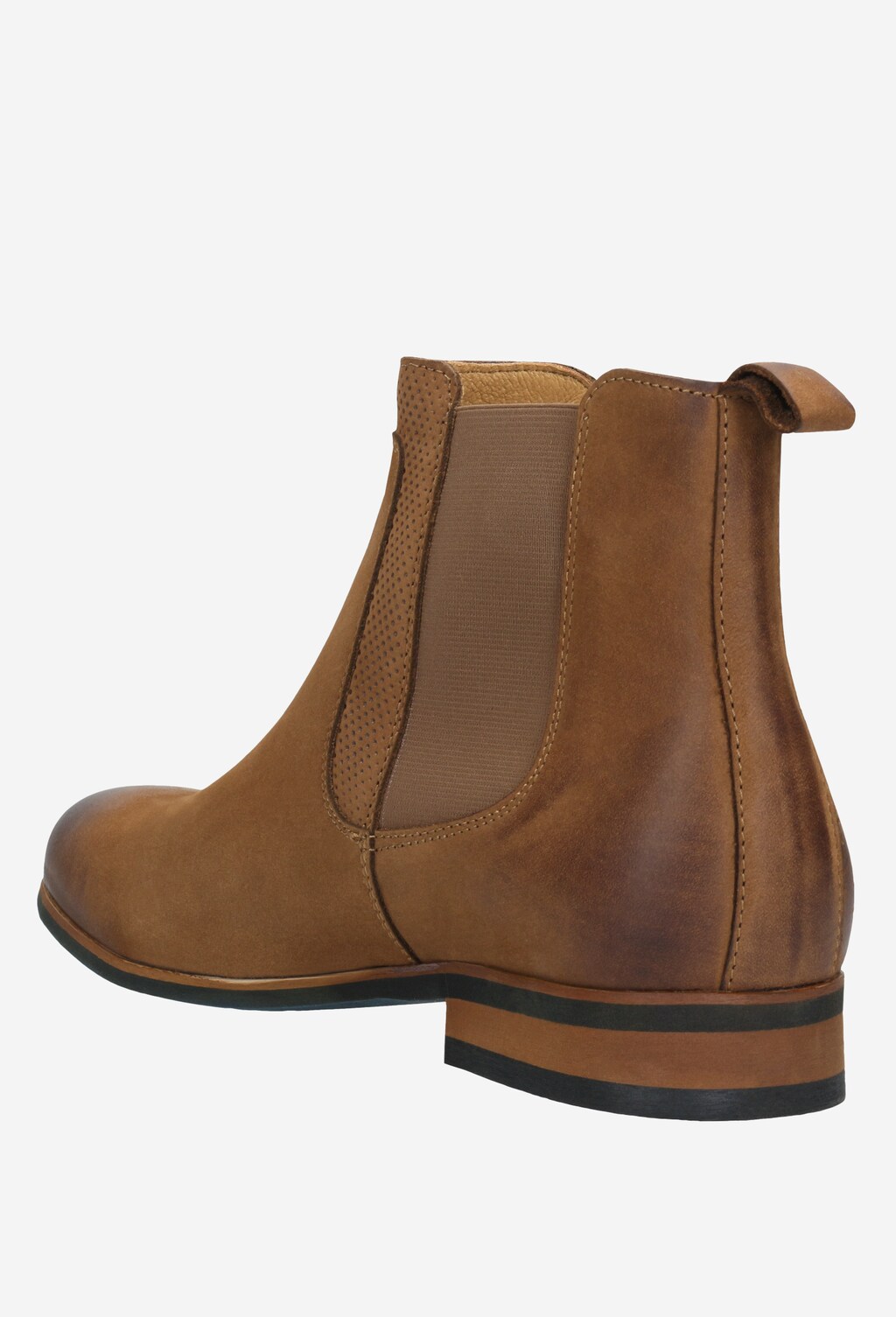 Brązowe stylowe botki męskie 20000-23 Widok 3