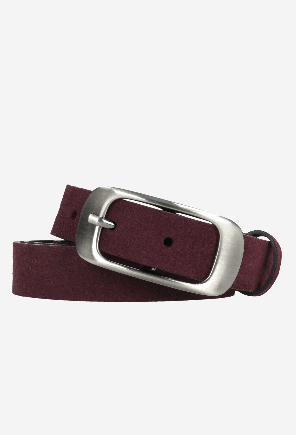 Amarantowy pasek damski 93007-65 Widok 1