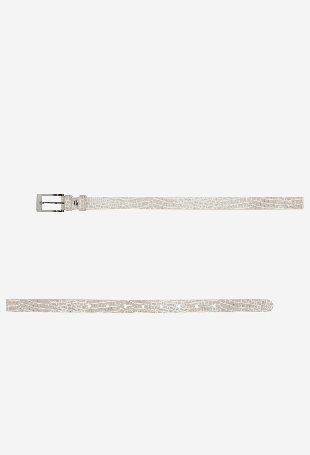 Beżowy pasek damski ze sprzączką 93008-54 Widok 4