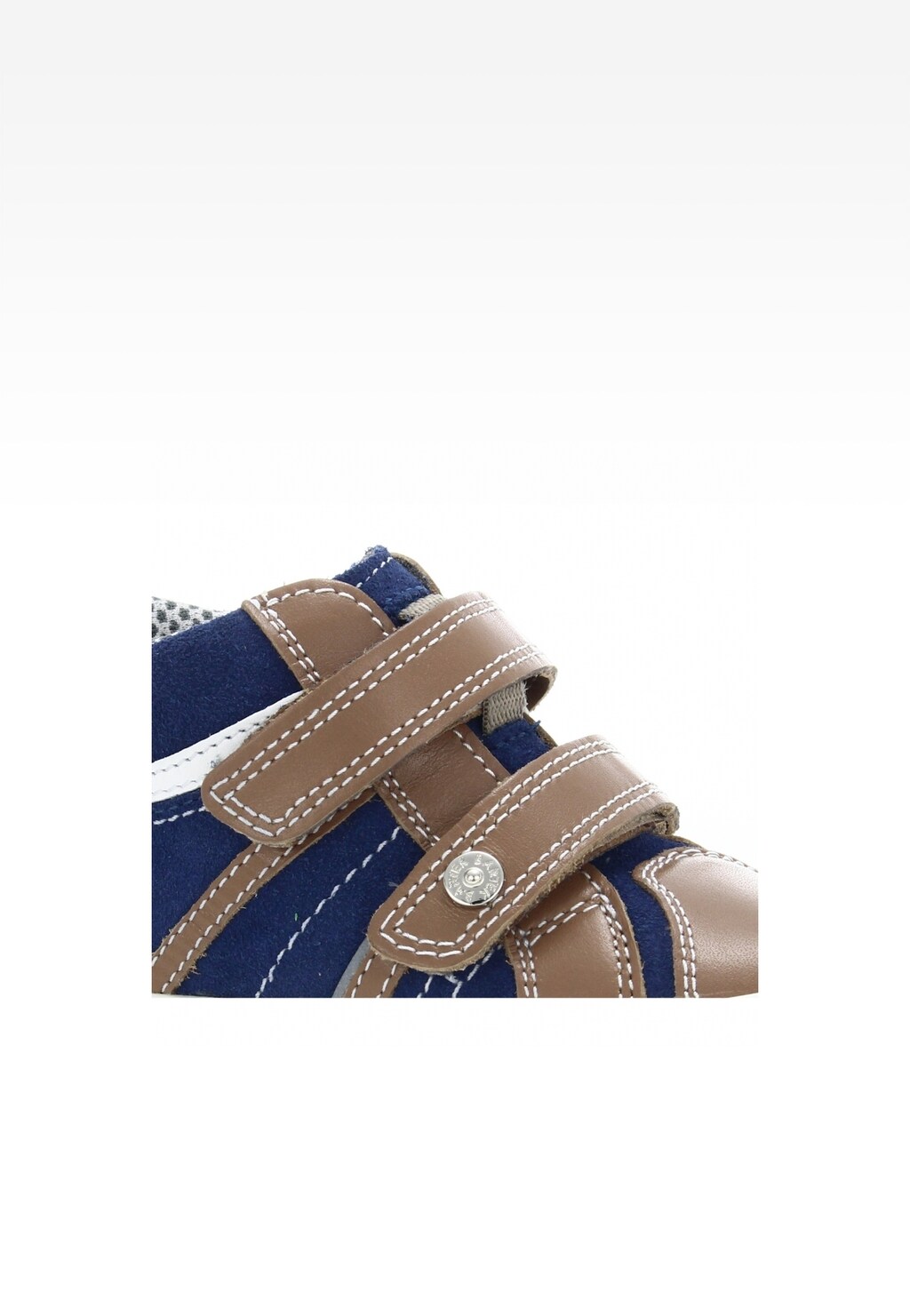 Trzewiki BARTEK W-11812-3/271, dla chłopców, niebiesko-brązowy Widok 4