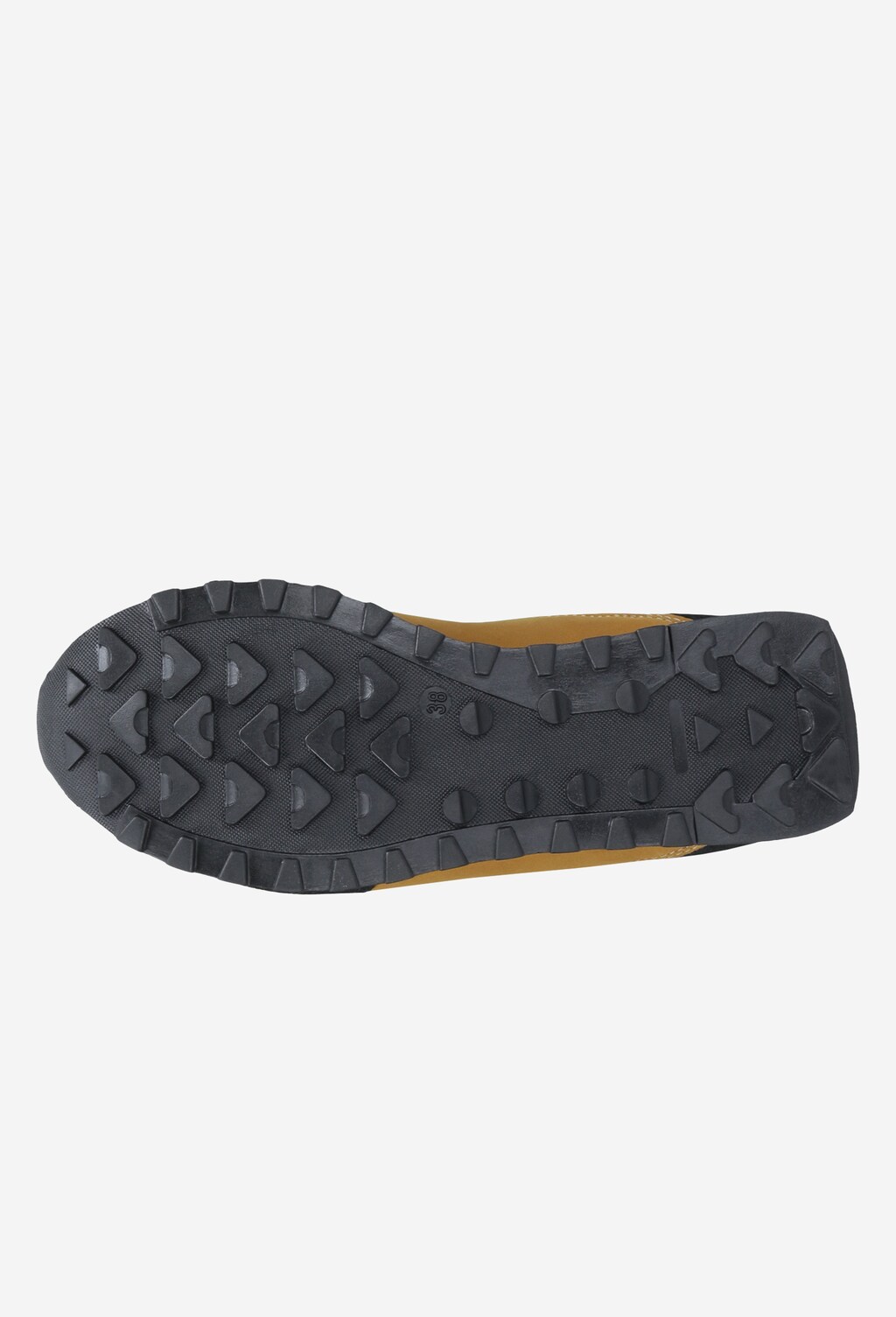 Žlté dámske športové tenisky s prvkami čiernej 46031-78 Widok 6