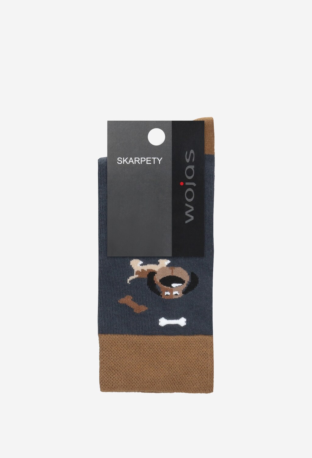 Skarpety z nadrukiem w pieski 97002-81 Widok 2