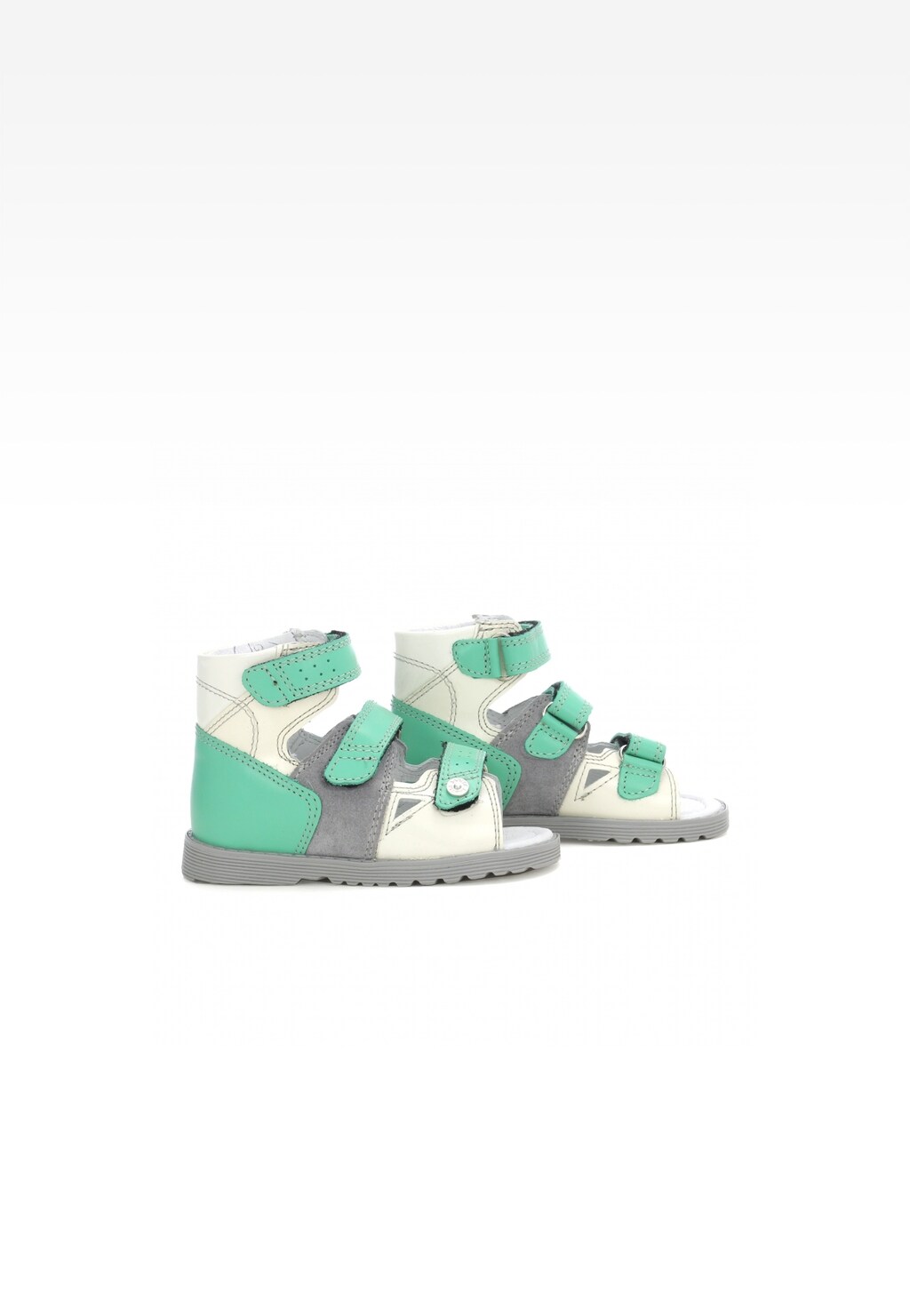 Obuwie profilaktyczne bartek BARTEK T-81804-5/V05, dla chłopców, beżowo-zielony Widok 7