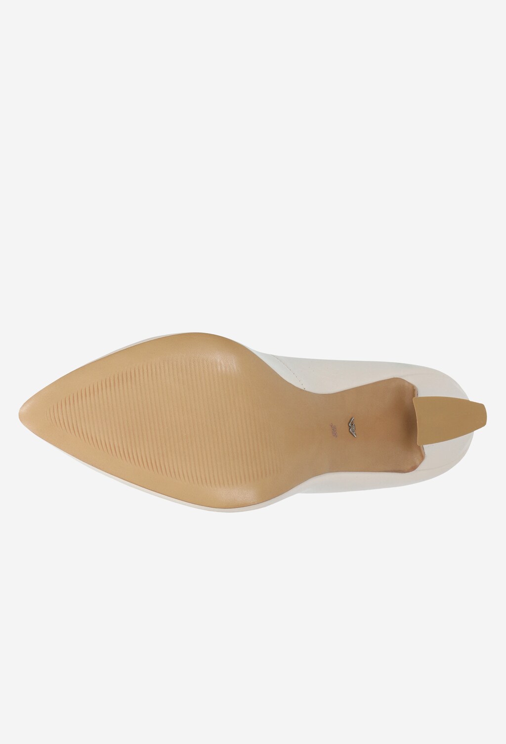 Béžové luxusné lodičky na vysokom podpätku 35013-54 Widok 6